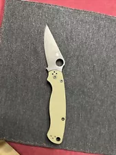 Spyderco Paramilitary 2 /G-10 OD Green /S90V DLC /C81GPODBK2 /Discontinued