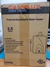 CAMPLUX Electric Instant Hot Water Heater ME25 RV Mini Tank 2.5-Gallon