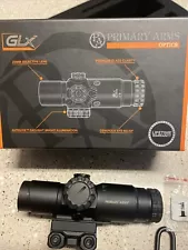 Primary Arms GLx 2x24mm Red Illuminated Prism Scope - Black (710012)