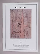 Jose Bedia Art Gallery Exhibit PRINT AD - 2007