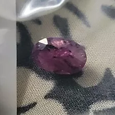 2.77 Ct Natural Purple Sapphire Kashmir Unheated Oval Shape Loose Gemstone