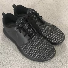 Nike Roshe One Flyknit Premium Black Running Shoe Mens Size 10.5 Sneaker