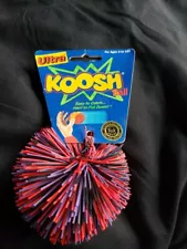 New Ultra Koosh Ball Vintage Toy Purple Black Pink 1993 OddzOn LOOK!