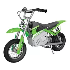 RAZOR MX400 24V Dirt Rocket Electric Motorcycle Bike Green 15128030 (For Parts)