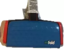 Mifold Grab and Go Portable Compact Booster Travel Seat Blue. Never used.