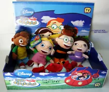 5X RARE LITTLE EINSTEINS 8" PLUSH QUINCY LEO JUNE ANNIE ROCKET DISNEY NEW !