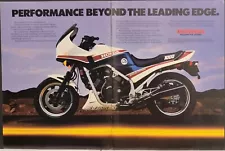 1984 Honda 1000 Interceptor 2p Motorcycle Print Ad