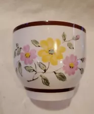 Vintage Planter Made For FTD 1983 Floral 5 In Diameter, 4.5 In Height