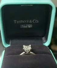 Tiffany & Co Princess Cut Diamond Engagement Ring