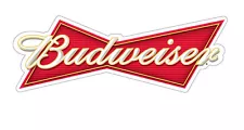 BUDWEISER Sticker Decal *DIFFERENT SIZES* Beer Bumper Window Bar Wall etc.