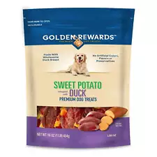 16 oz Bag,Sweet Potato Wrapped with Duck Premium Treats for Dogs