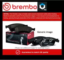 Brake Pads Set fits HONDA CIVIC 1.5 Rear 16 to 22 Brembo 43022TBAA02 43022TBAH01