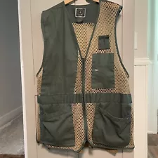 10x Shooting Vest Skeet Trap Sporting Clays Size 2X - XXL right hand Mesh Cargo