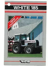 Original OEM OE White Model 185 Two and Four Wheel Drive Tractors Sales Brochure