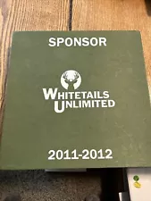 WHITETAILS UNLIMITED 2011-12 SPONSOR KNIFE SET! IOB