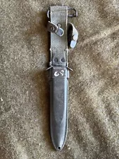 WWII US Army M8 Scabbard for M3 Trench Knife Or M1 Carbine Bayonet