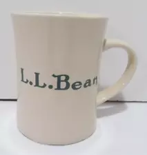 L. L. Bean White Ceramic Coffee Cup Mug