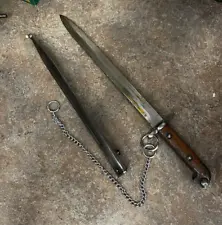 Swedish M 1915 Bayonet with Scabbard No.63 _ I.13