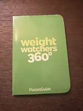 New ListingWeight Watchers 360 POCKET GUIDE WW A-Z Food Values 2012