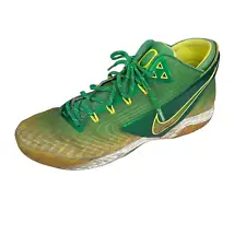 Nike Shoe Mens 11.5 Zoom Field General LE Oregon Ducks Green 654859 371 Logo