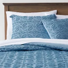 Clipped Jacquard Comforter & Sheet Set - Threshold