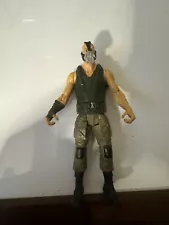 DC Batman Dark Knight Rises BANE Action Figure 5.5" in loose GREEN vest