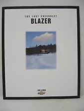 1997 Chevrolet Blazer LS LT Truck Dealer Sales Brochure Catalog