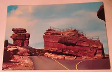 Garden of the Gods Giant Postcard 9"x 6" Balanced Rocks, Pikes Peak, Colorado