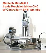 Minitech CNC micro milling machine with ER11 Spindle