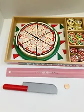 Melissa and Doug Pizza Party Wooden Food Toy for Kids