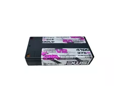 SMC 4100Mah 120C 7.4V Racing True Spec Extreme Graphene V2 Shorty Lipo #13321