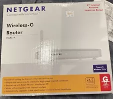 Netgear Wireless G Router WGR614 New In Box