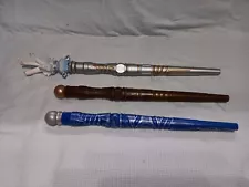 Magiquest Great Wolf Lodge Wands Lot of 3 With Ice Topper Wizards & Witches