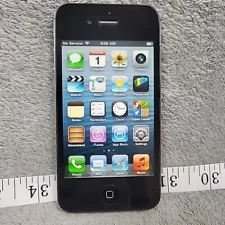 Apple iPhone 4s Black (Verizon) A1387 16GB (GSM CDMA) Good RARE IOS 6.1.3