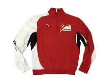 F1 Puma Ferrari Team Issue Not For Sale Half Zip Jumper Sweatshirt Mens Large