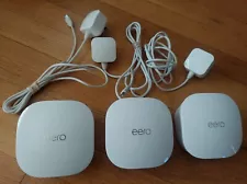 eero Mesh 3-Pack Model J010001 Dual-Band Wi-Fi System - EXC