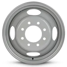 New Wheel For 1996-2002 Chevy Express 3500 16 Inch 16x6” Painted Grey Steel Rim