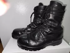 General Purpose 808 US Military/Work Steel Toe Boots Black Mens * sz8W * VGUC