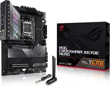 SALE OFF ASUS ROG Crosshair X670E Hero AMD X670 AM5 Ryzen ATX Motherboard