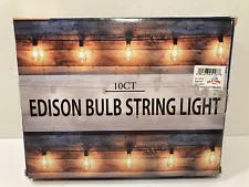 Edison Bulb String Lights 10 Ct.