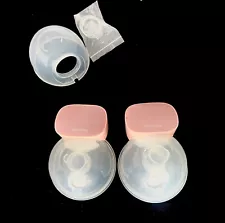 New ListingMomcozy Preowned Pink S9 Double Hands-Free Wearable Breast Pump w Extra Parts