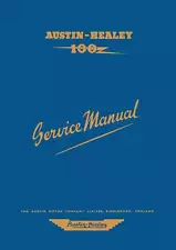 Austin-Healey 100 100/4 (Bn1 Bn2) Works Offical Manual Repair Service Book