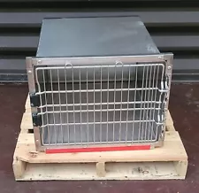 SHOR-LINE Commercial Veterinary Kennel Dog Cat Animal Cage Stainless Steel Cage