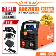 Mini ARC Welding Machine 110V 220V 200Amp MMA Welders Inverter Welding Machine