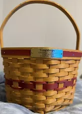 New ListingLongaberger 1997 Snowflake Christmas Collection Basket