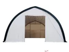 AGT ST4080V PVC Fabric Building 40'x80' 2-Door Storage Shelter Tent bidadoo -New