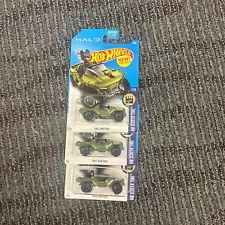 Hot Wheels HALO UNSC WARTHOG Green New for 2017 HW Screen Time Unopened NEW