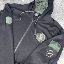 NWT Colosseum OHT Florida State Seminoles Military Salute Full Zip Hood 3XL Camo