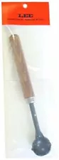 Bullet Casting Lead Spoon w/ Wooden Handle Great for Skimming & Stirring Metal