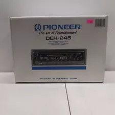 RARE Vintage Pioneer DEH-245 Car Radio CD Player NEW OLD STOCk